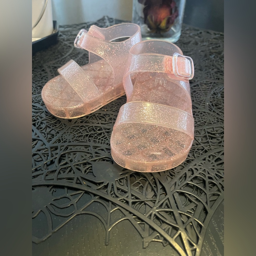 Baby Gap toddler Glittery Pink Kids Sandals